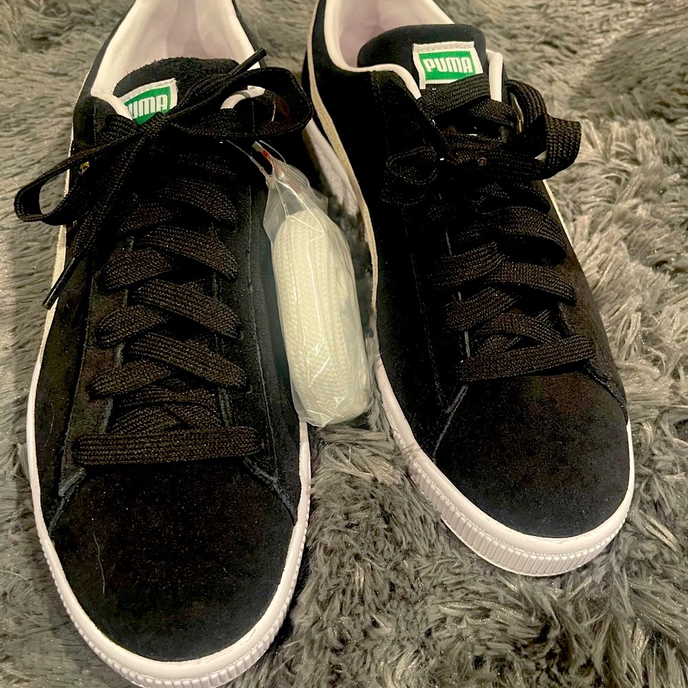 Puma Black Athletic Shoes